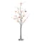 4ft. Pre-Lit Artificial Valentine's Day Twig Tree with 48 Heart Shaped LED Lights and Red Berries